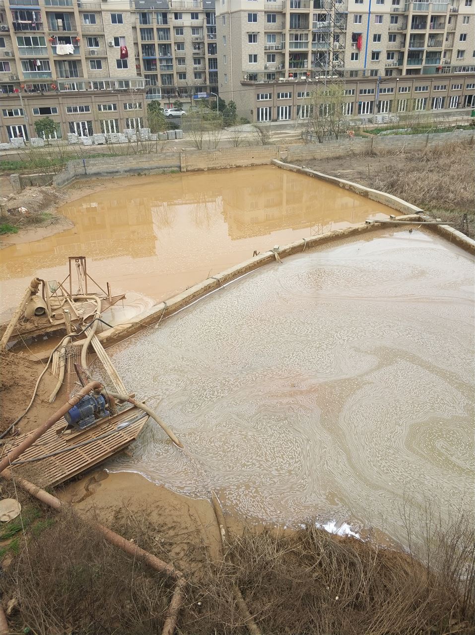 翔安沉淀池淤泥清理-厂区废水池淤泥清淤